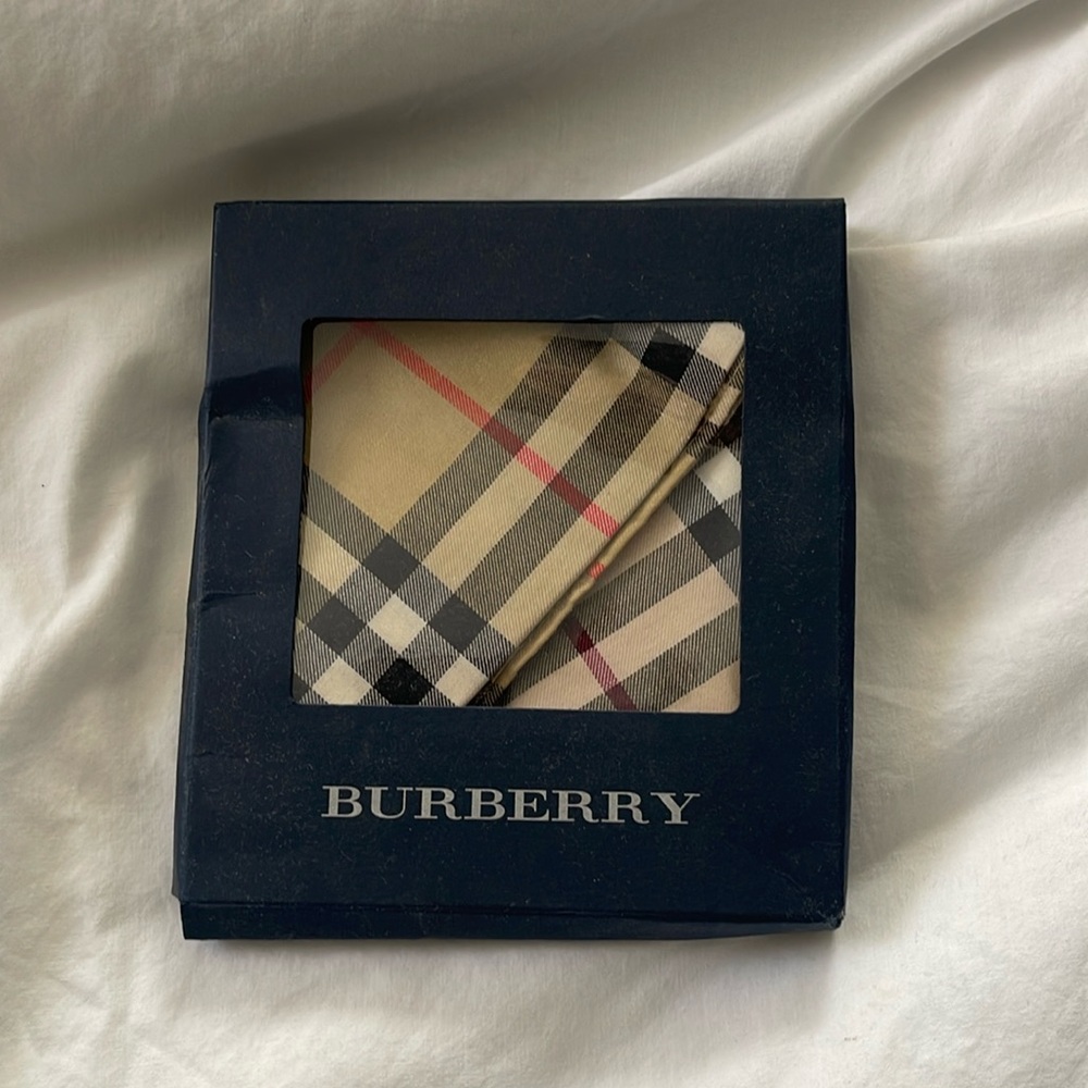 2 Burberry Handkerchiefs
